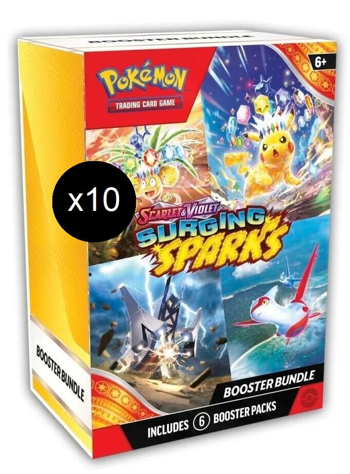 Surging Sparks Booster Bundle - Set of 10