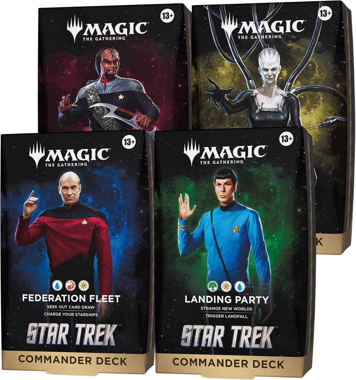 MTG - Star Trek Standard Commander Deck Display (Each)