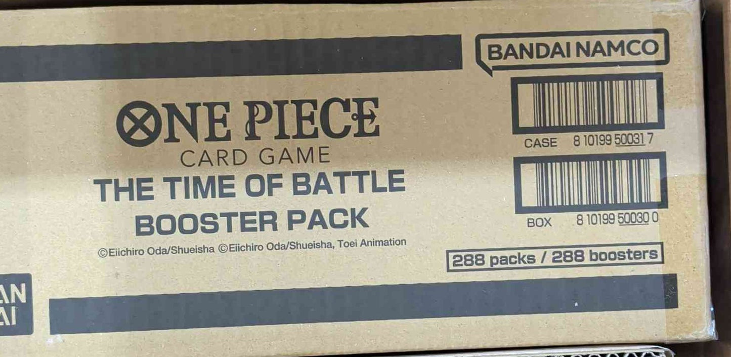 One Piece - OP16 The Time Of Battle Booster Box Case