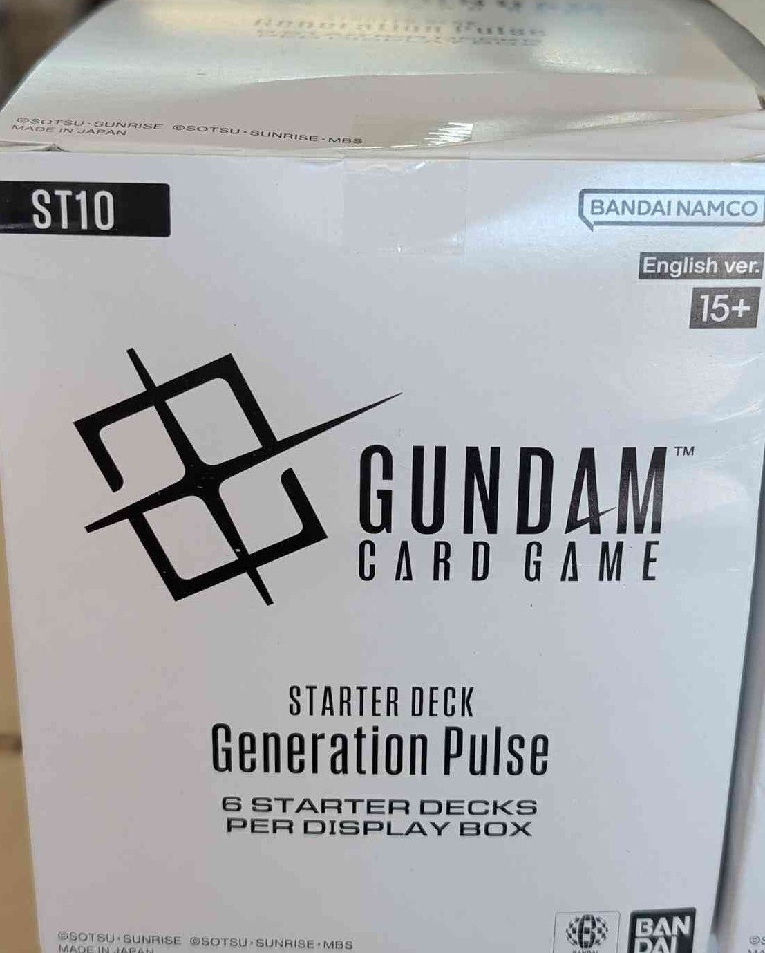 Gundam - Generation Pulse Starter Deck Display