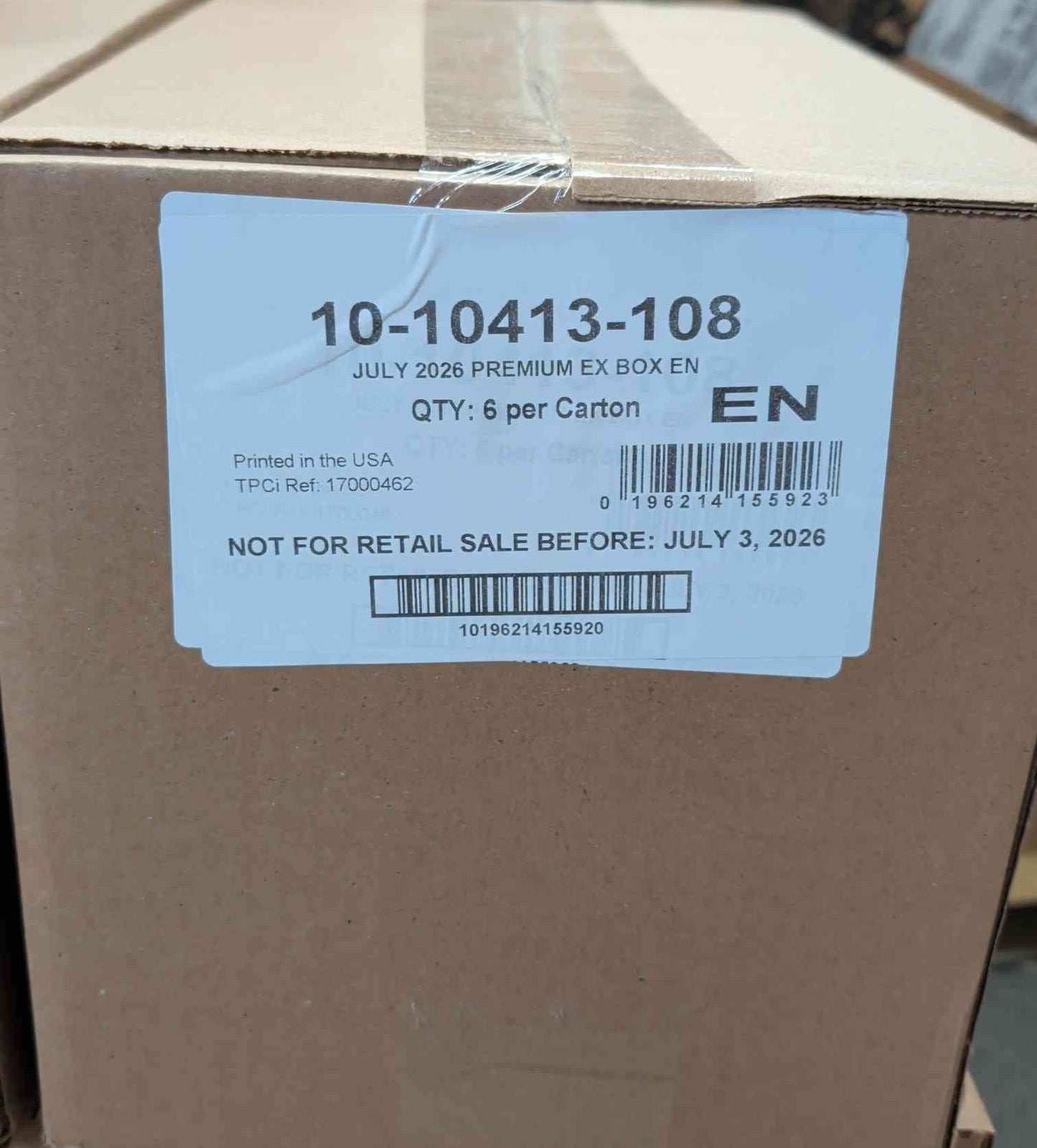 Pokemon - July 2026 Premium Ex Box Case (Mega Greninja)