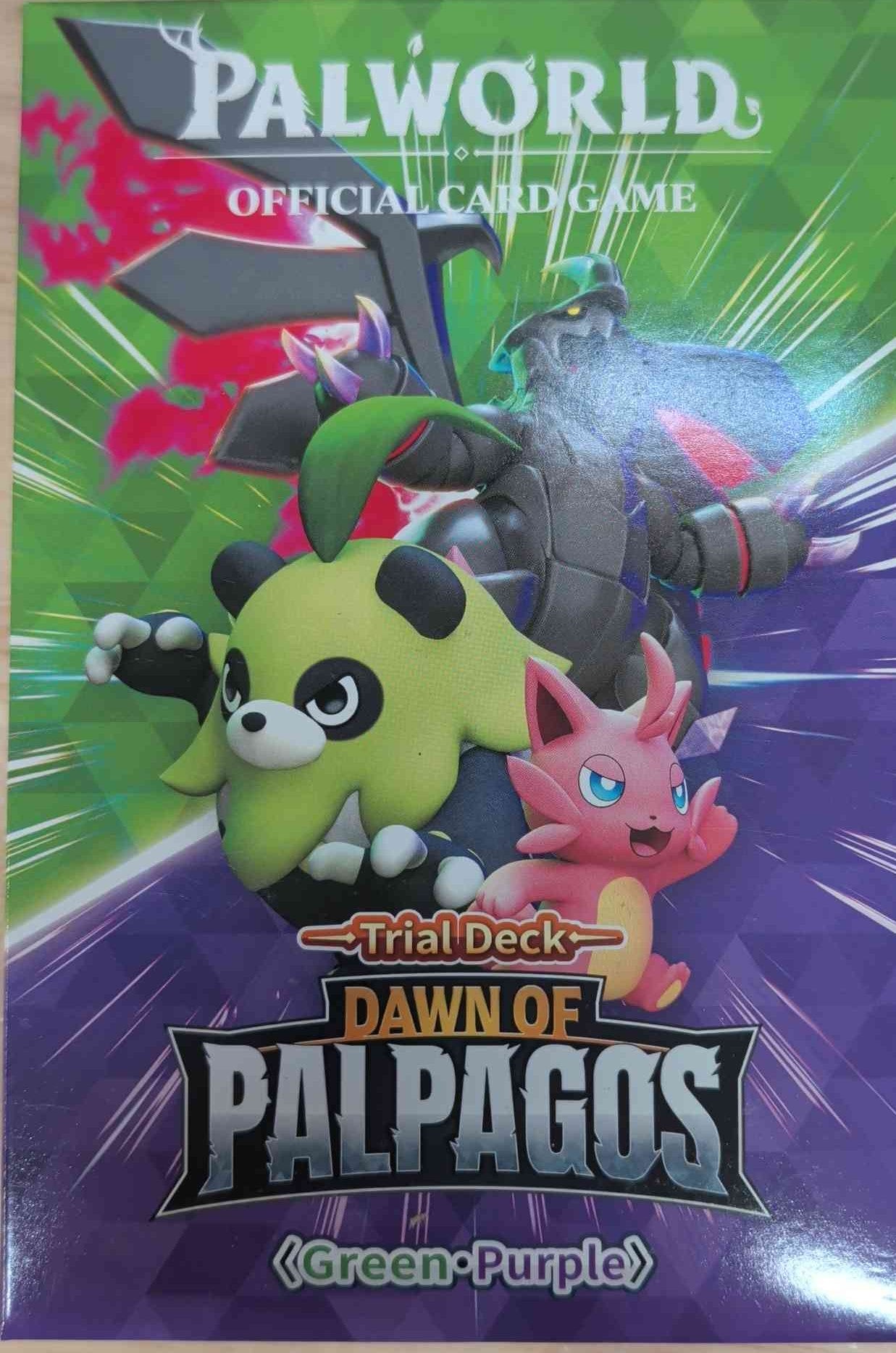 Palworld - Dawn Of Palpagos Green/Purple Trial Deck