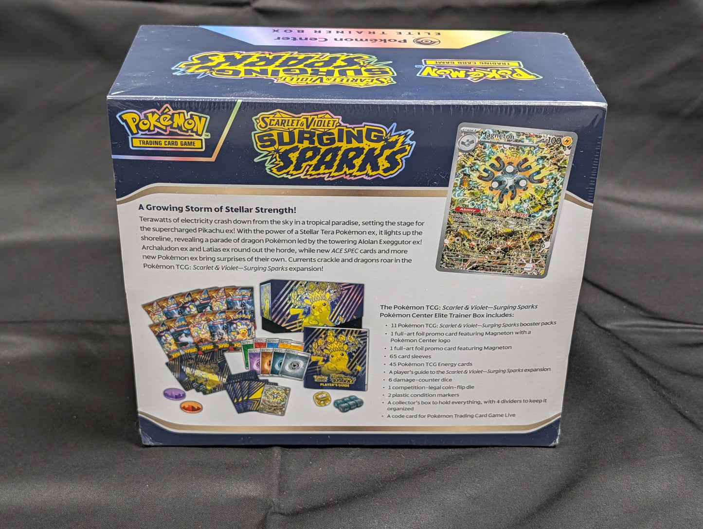 Pokemon - Surging Sparks Pokemon Center Elite Trainer Box