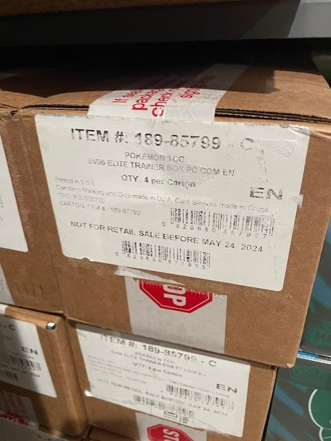 Pokemon - Twilight Masquerade Pokemon Center ETB Case