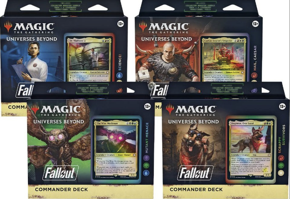 MTG - Fallout Commander Display