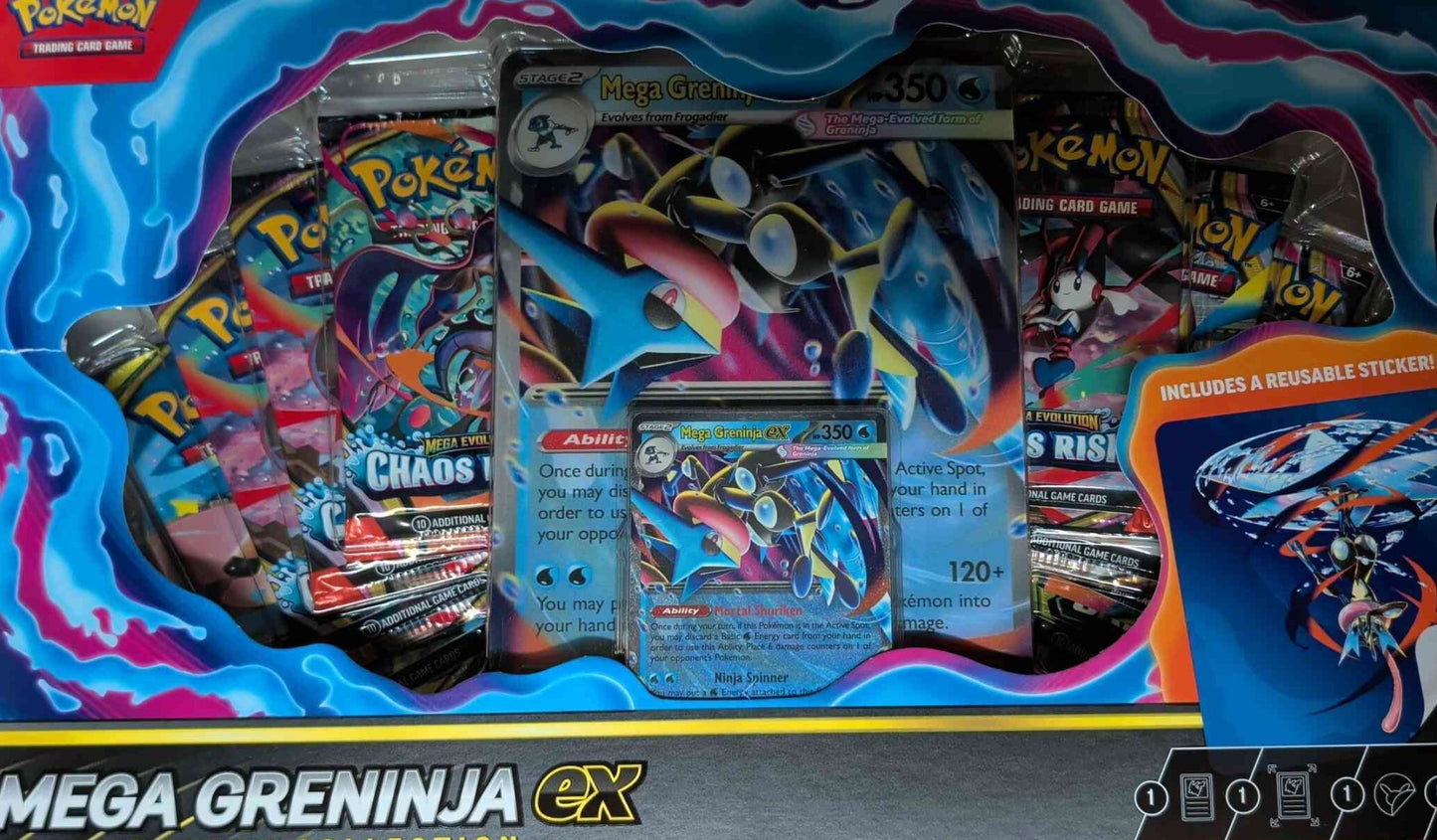Pokemon - Mega Greninja Ex Premium Collection Box (Each)