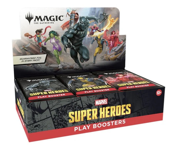 MTG - Marvel Super Heroes Play Booster Box - No Limit