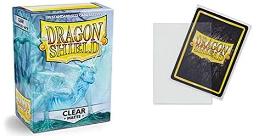 Dragon Shield - 100ct Matte Clear Sleeves