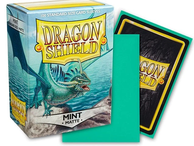 Dragon Shield - 100ct Matte Mint Sleeves