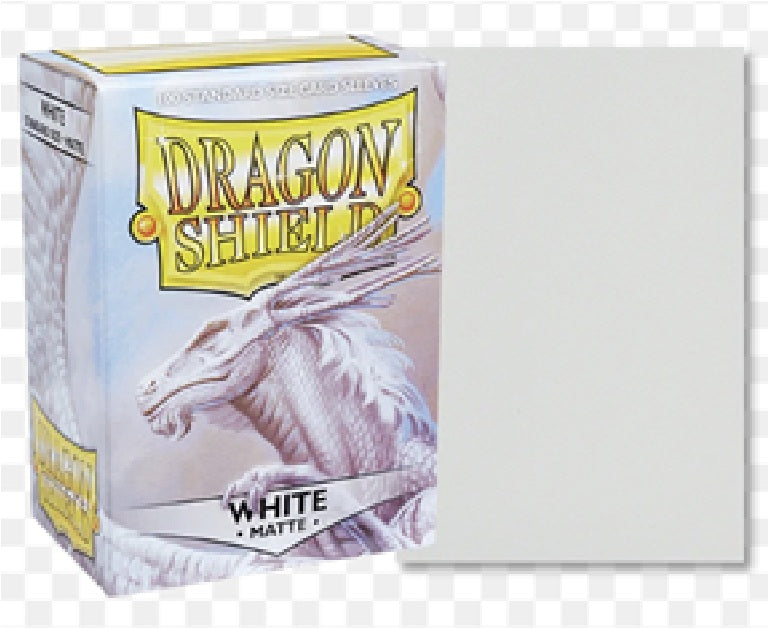 Dragon Shield - Matte White Sleeves