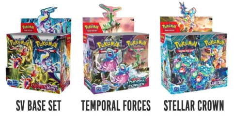 Scarlet and Violet Booster Box Bundle
