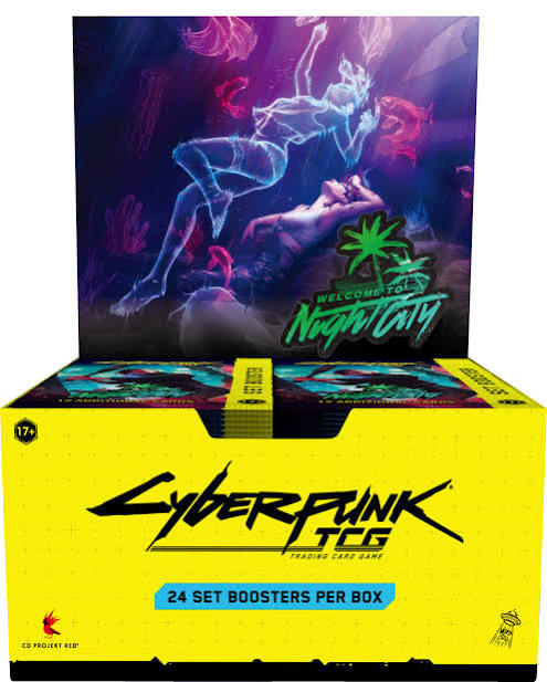 Cyberpunk - Welcome to Night City Retail Booster Display Box (Each) - Limit 6