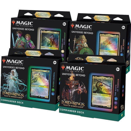 Lord of the Rings Commander Deck Display [Anon EV Program Special] [Coming Soon]