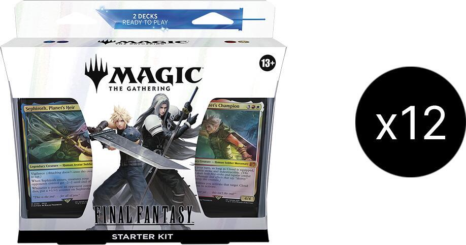Magic the Gathering: Final Fantasy Starter Kit Case [12x]