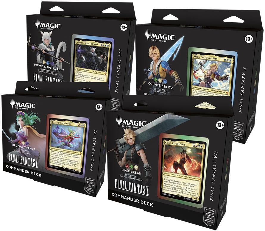 Final Fantasy Commander Deck Display [Sub Program Special]