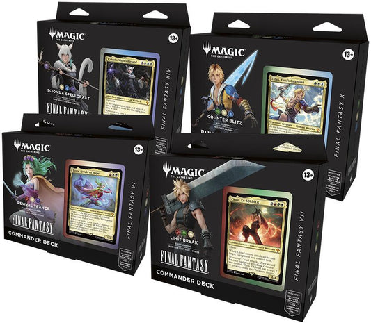 Final Fantasy Commander Deck Display [Sub Program Special]