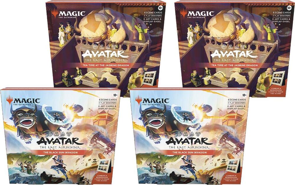 Magic the Gathering Avatar: The Last Airbender Scene Box Case