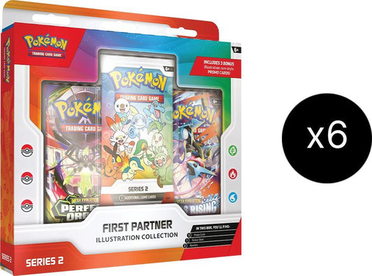 Pokémon First Partner Illustration Series 2 and 3 Case Bundle - 1 of each - No Limit
