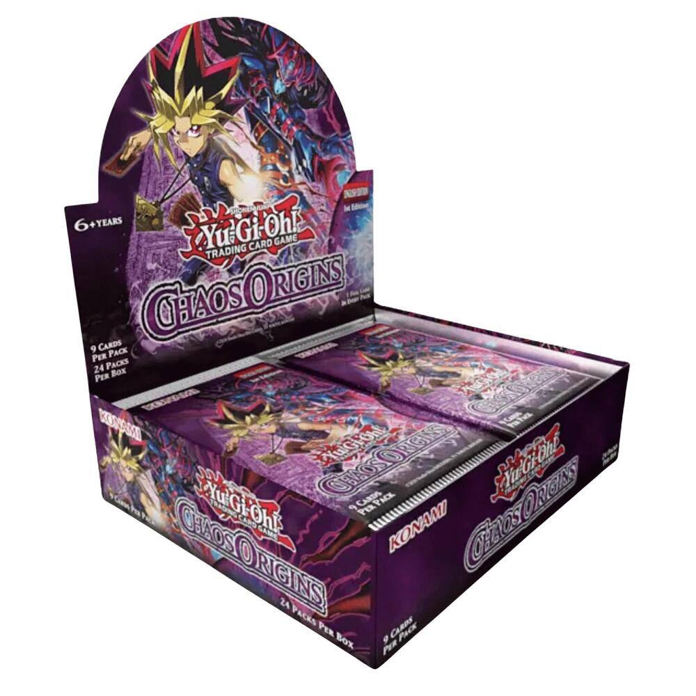 Yu-gi-oh: Chaos Origins: Booster Box - Minimum 2     Max 12