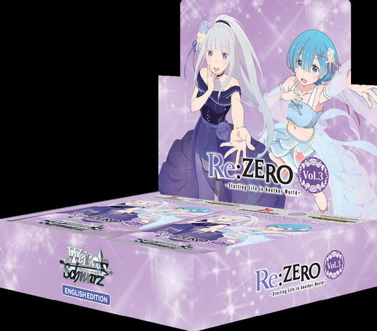 Weiss Schwarz - Re: Zero Starting Life booster box - Min 2
