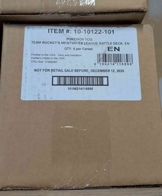 Pokemon - Team Rockets Mewtwo EX League Battle Deck Case