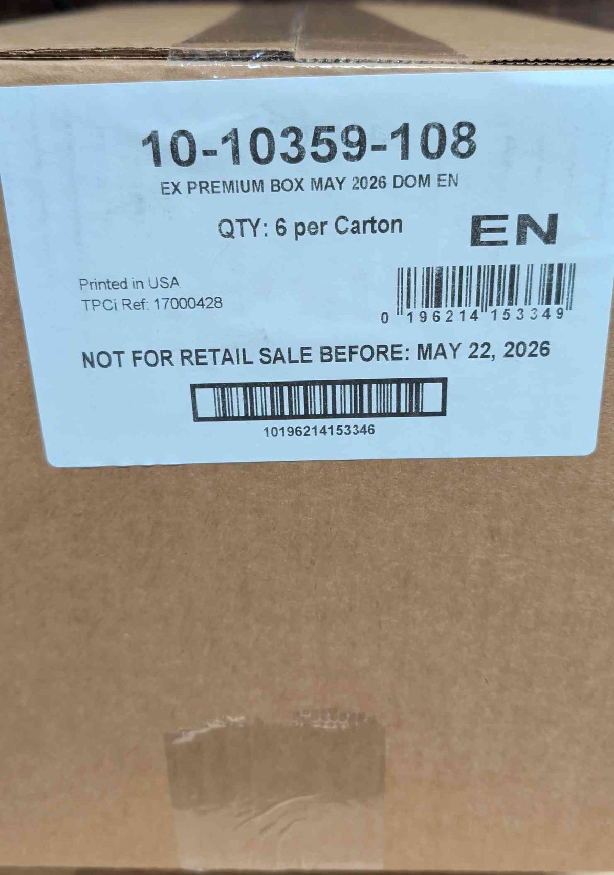 Pokemon - Ex Premium Box May 2026 Case (Mega Zygarde ex Premium Box)