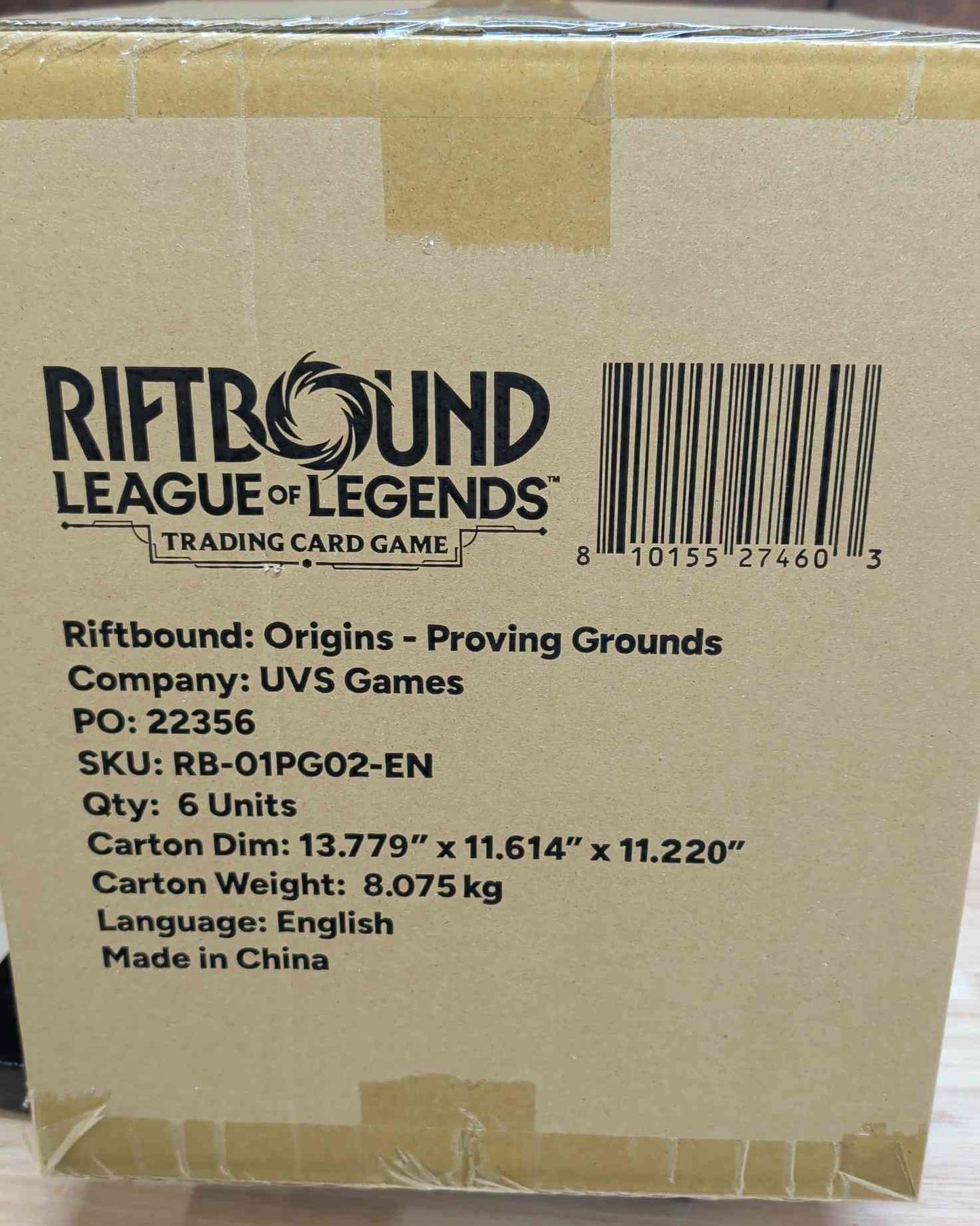 Riftbound - Origins Proving Grounds