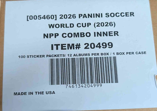 Panini Soccer - World Cup 2026 Npp Combo Inner Case