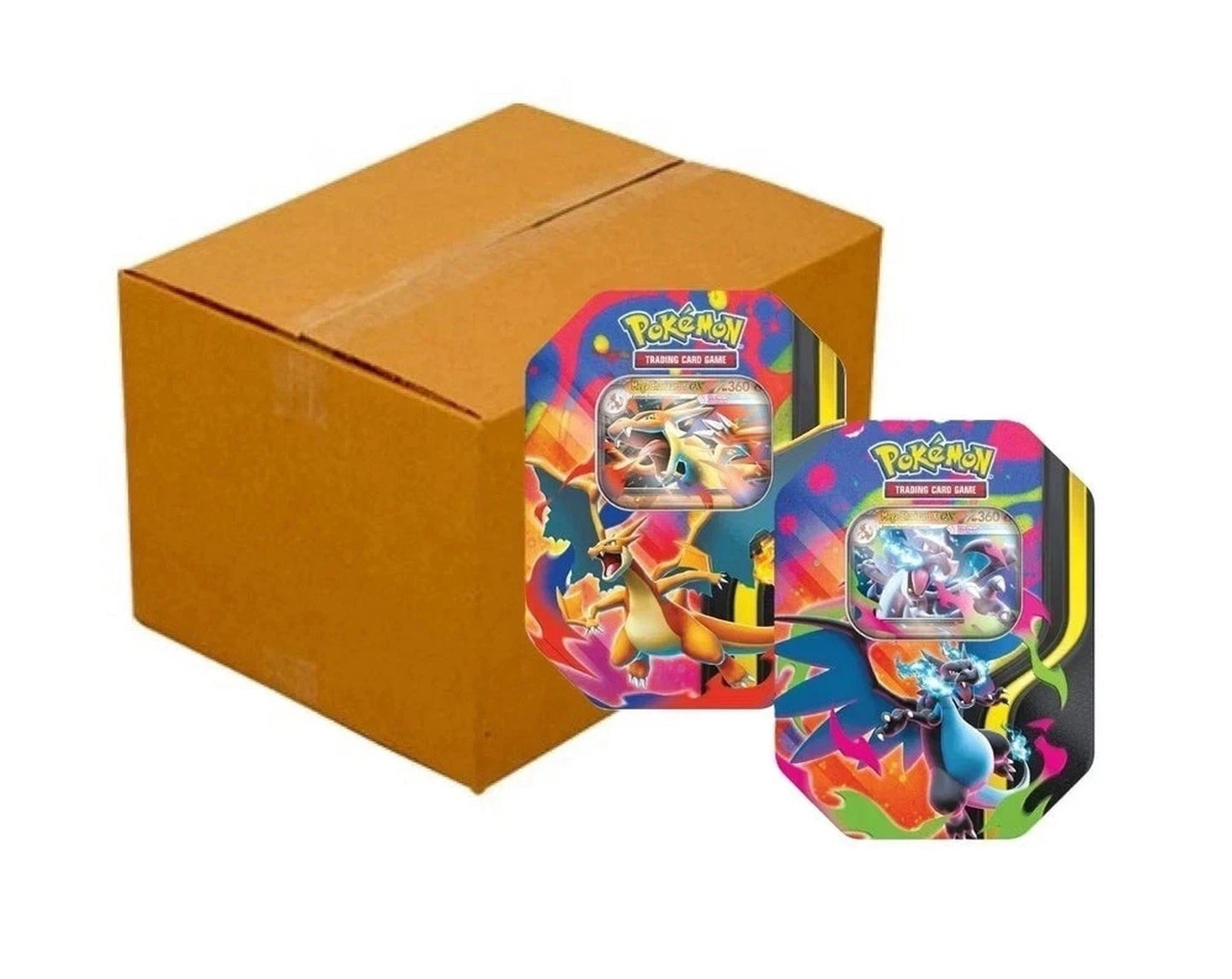 Pokémon Mega Charizard EX Tin Case [Limit 1 per sub] {Wave 1 and 2 Sale}