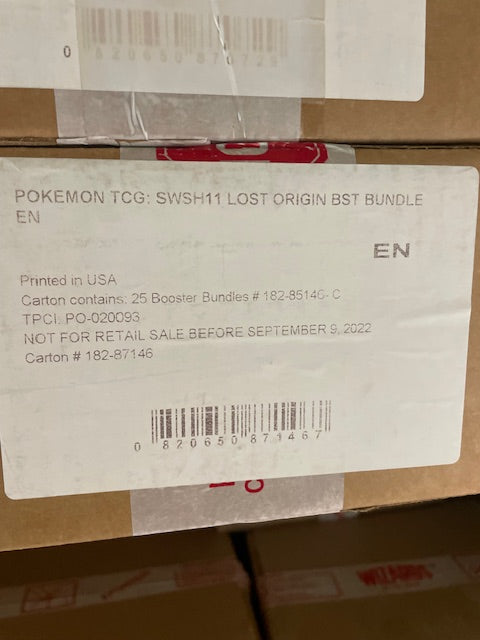 Pokemon - Lost Origin Booster Bundle Case