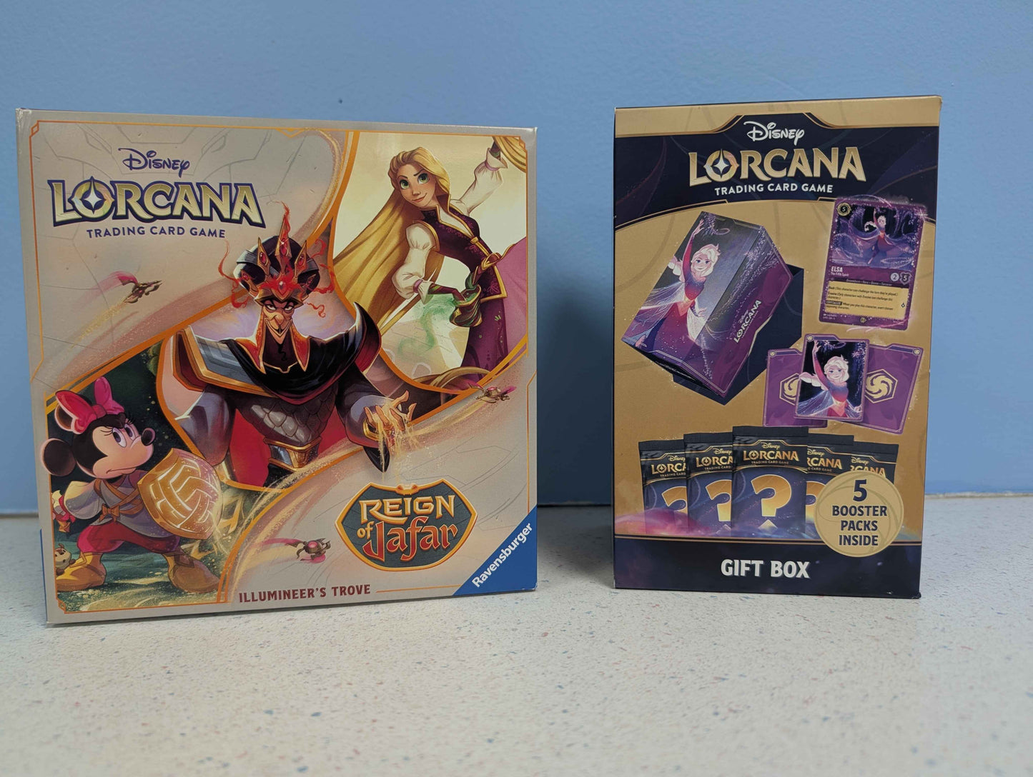Lorcana - Jafar Trove and Elsa Fabled Gift Set (1 case of each) - No Limit