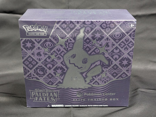 Pokemon - Paldean Fates Pokemon Center Elite Trainer Box