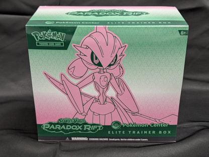Pokemon -  Paradox Rift Pokemon Center Elite Trainer Box (Iron Bundle Variant)