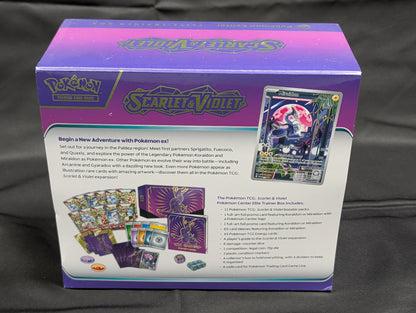Pokemon - Scarlet / Violet Pokemon Center Elite Trainer Box (Miraidon Variant)