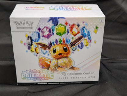 Pokemon - Prismatic Evolutions Pokemon Center Elite Trainer Box