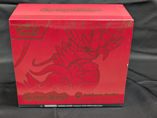 Pokemon - Scarlet / Violet Pokemon Center Elite Trainer Box (Koraidon Variant)
