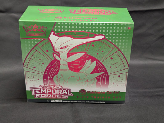 Pokemon - Temporal Forces Pokemon Center Elite Trainer Box (Iron Thorns Variant)