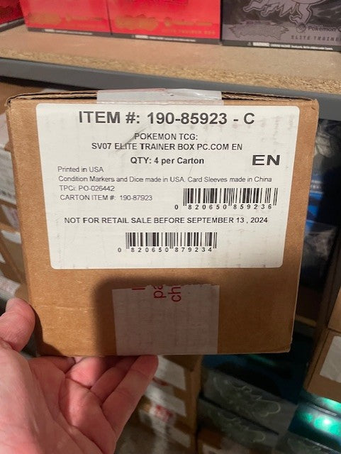 Pokemon - Stellar Crown Pokemon Center ETB Case