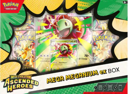 Pokemon - ME2.5 Ascended Heroes Mega Meganium EX Box (Each)
