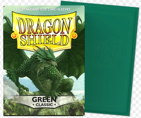 Dragon Shield - 100ct Classic Green Sleeves