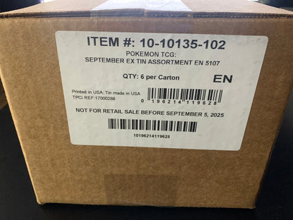 Pokémon Mega Team Rocket Tin Case [Sub Program Special]