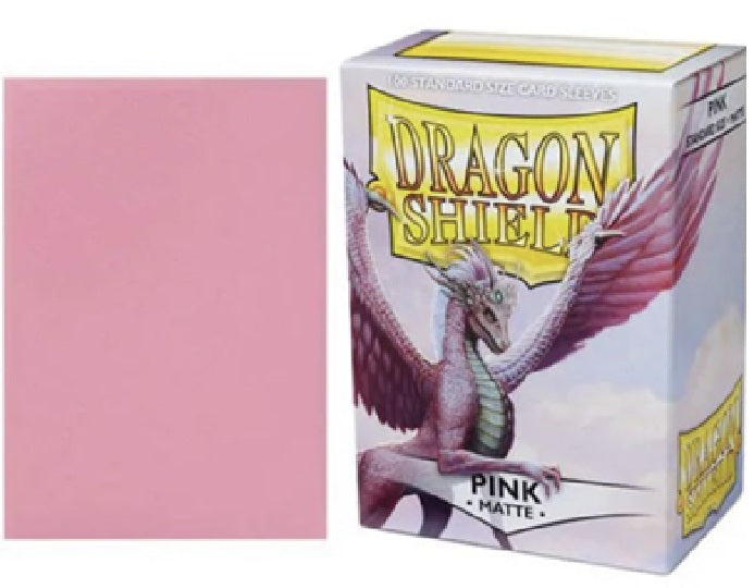 Dragon Shield - Matte Pink Sleeves