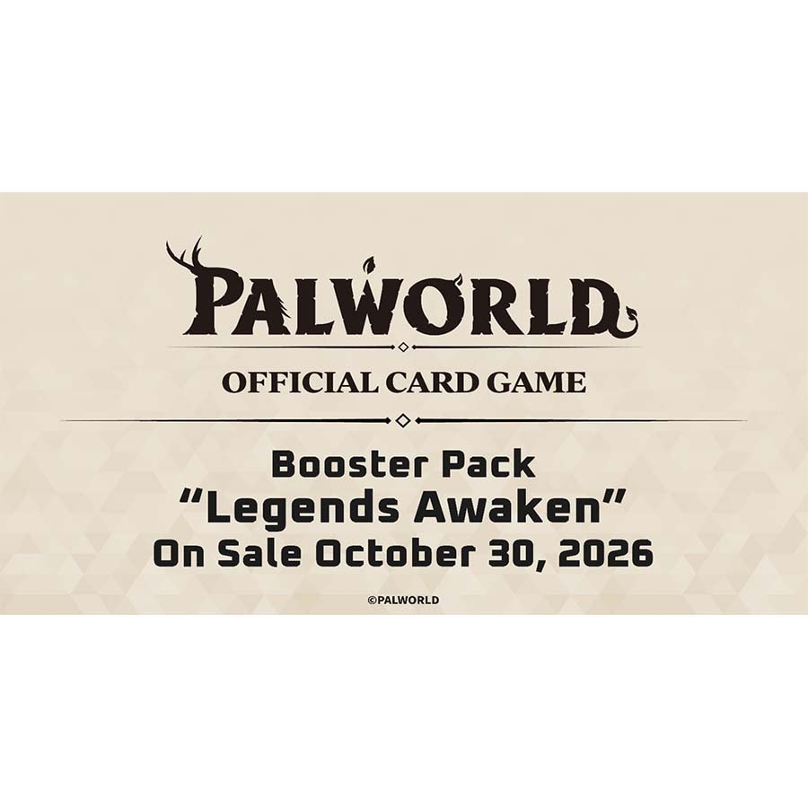 Palworld Set 2 First Edition - Legends Awaken Booster Box Presale - No Limit
