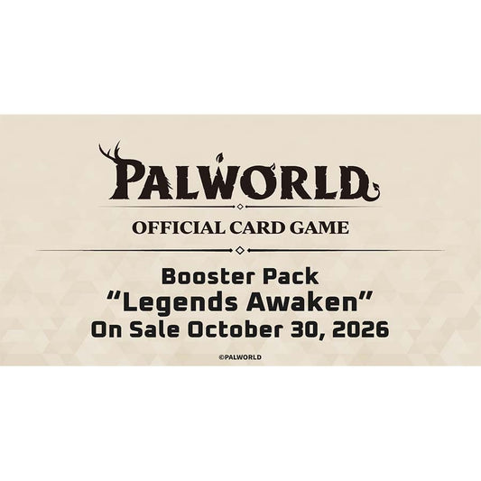Palworld Set 2 First Edition - Legends Awaken Booster Box Presale - No Limit