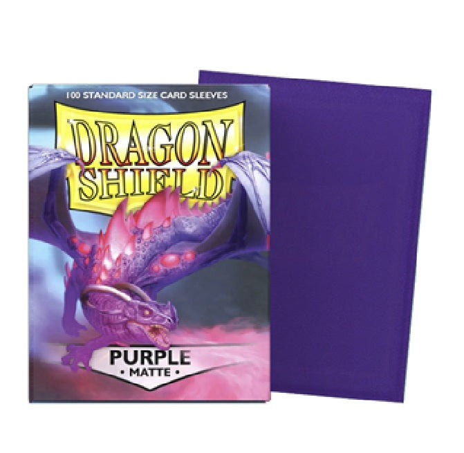 Dragon Shield - Matte Purple Sleeves