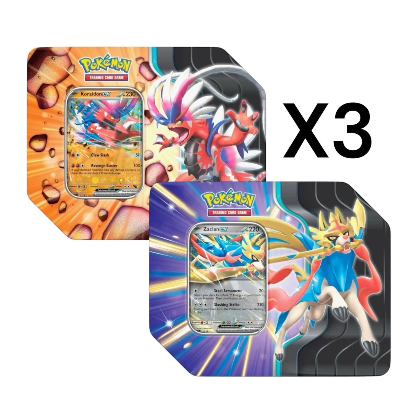 Pokémon Slashing Legend Tin Case [Sub Program Special]