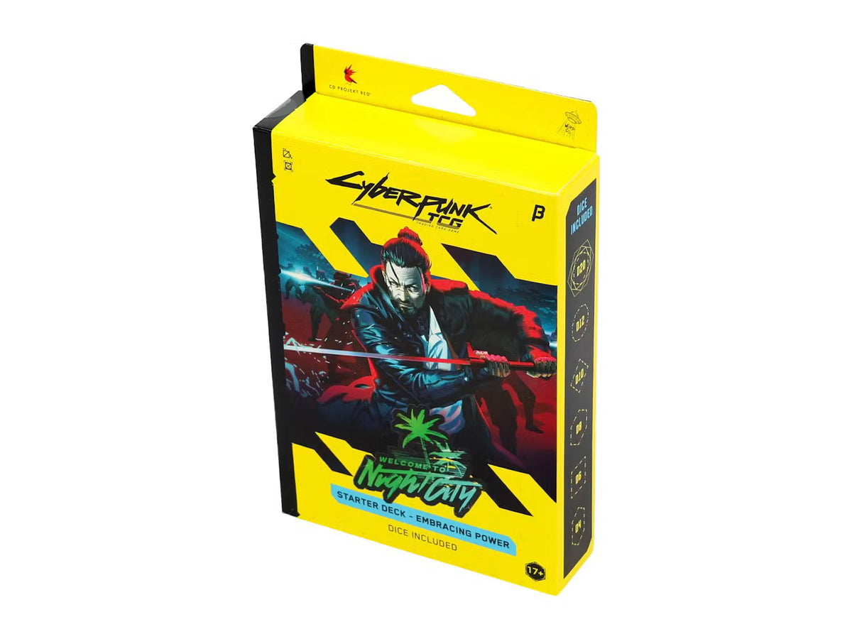 Cyberpunk - Welcome to Night City "Embracing Power" Starter Deck (Each)